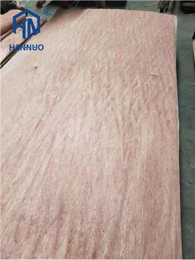 Естествен бинтангор Декоративен лицев дървен фурнир Ротационно рязане