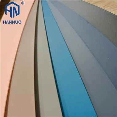 Едноцветно PVC кантиране